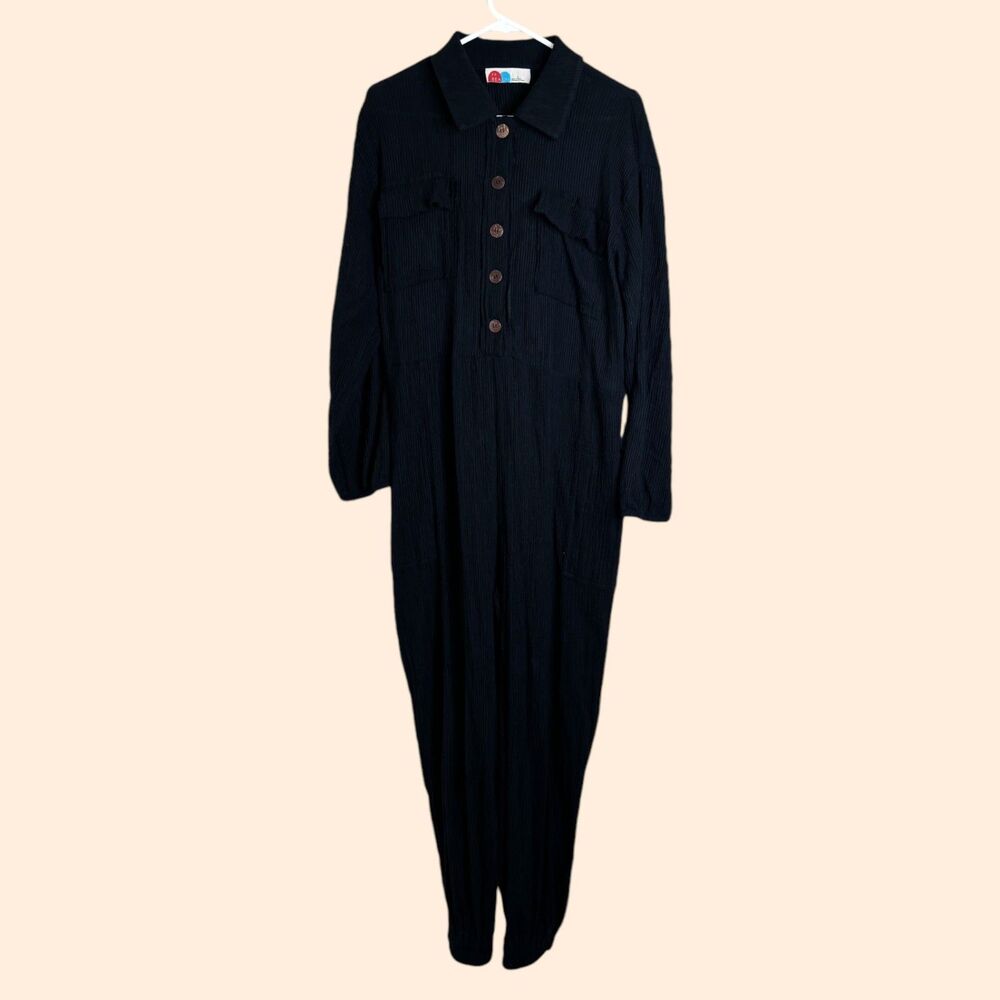 Free People Beach Calico Jumpsuit